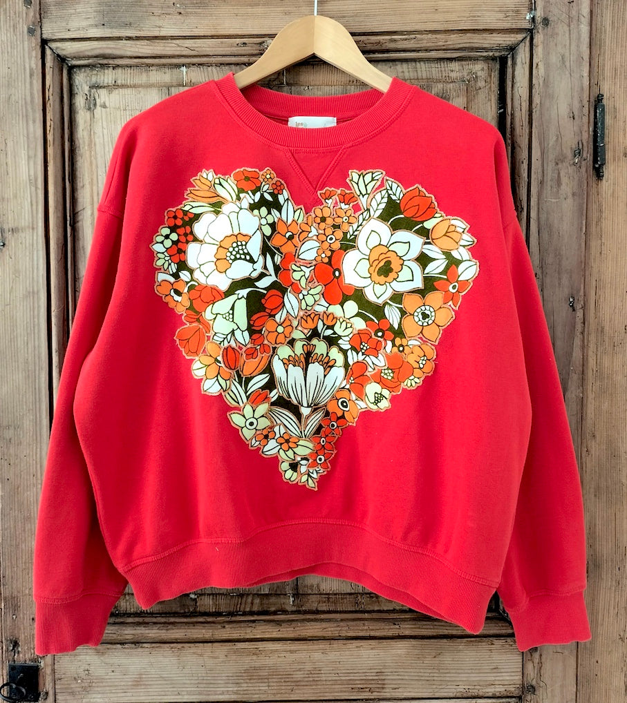 Le coeur en fleurs