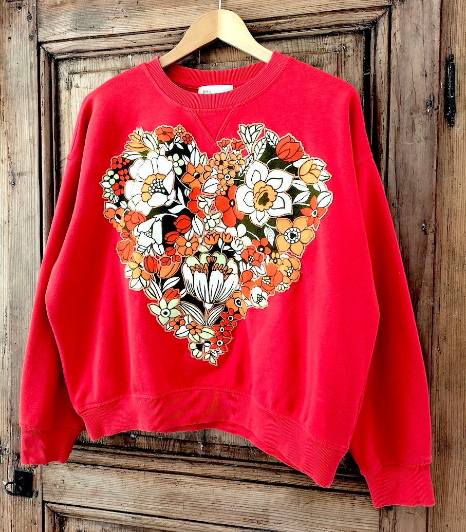 Le coeur en fleurs
