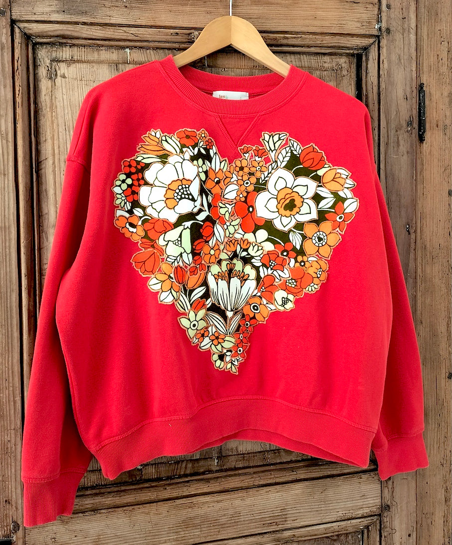 Le coeur en fleurs