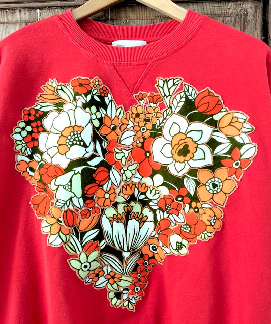 Le coeur en fleurs