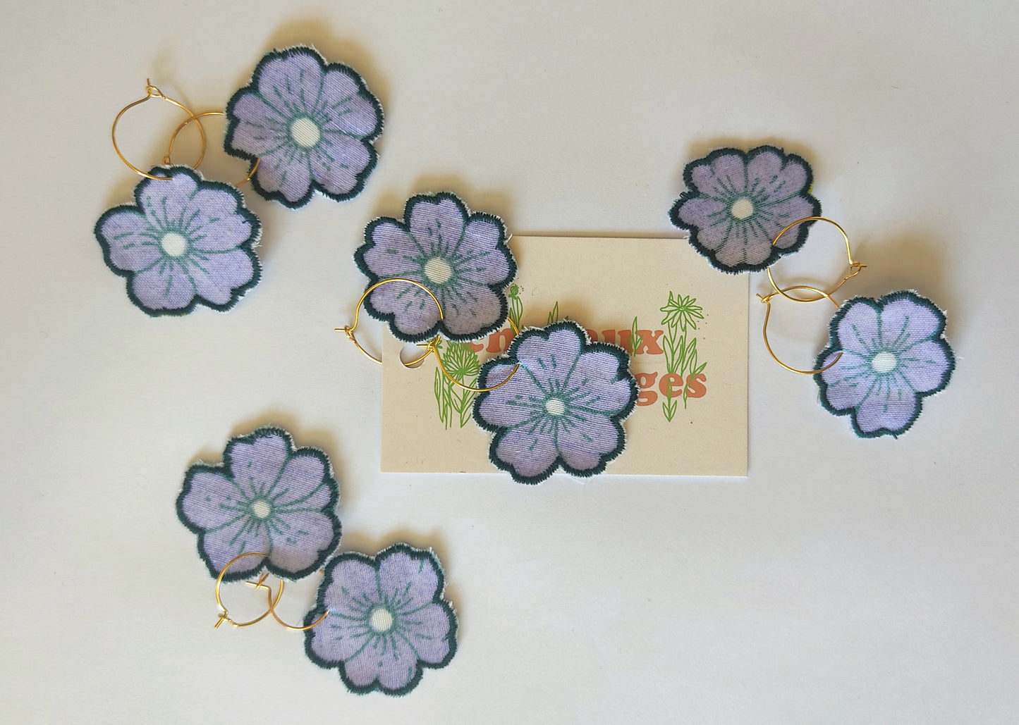 B.O fleur | bleu lavande