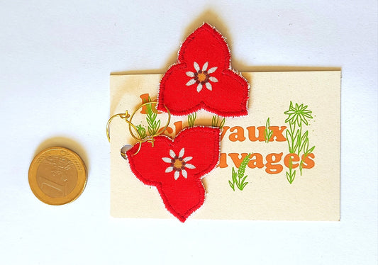 B.O 3 pétales | rouge